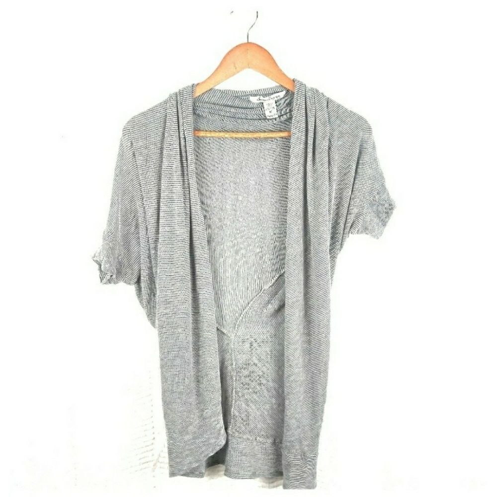 American Rag A-Symmetric Open Front Cardigan Sz M - image 1